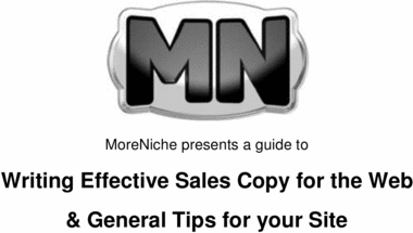 Product picture Creating a site that sells